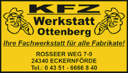 Kfz Werkstatt Ottenberg: Ihre Autowerkstatt in Eckernförde